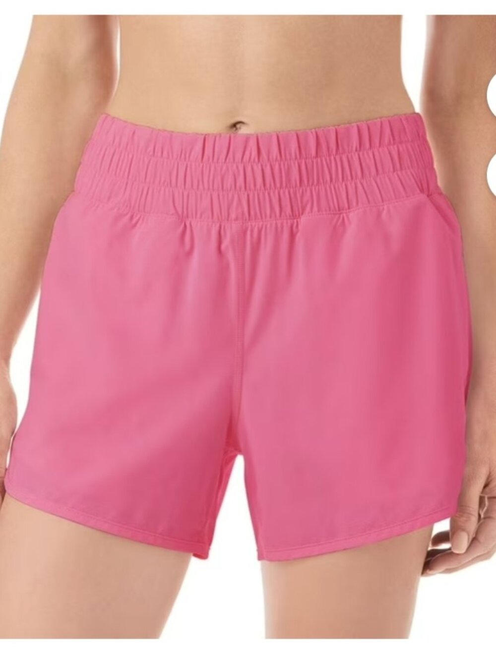 Member's Mark Women's 4" Inseam Pockets Interior Liner Pull On Active Short XXL